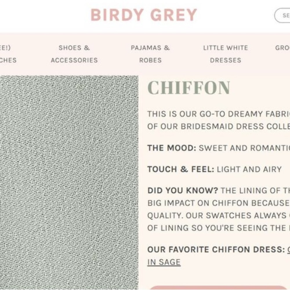 Birdy Grey Kira Chiffon Dusty Blue Dress XS - Picture 12 of 14
